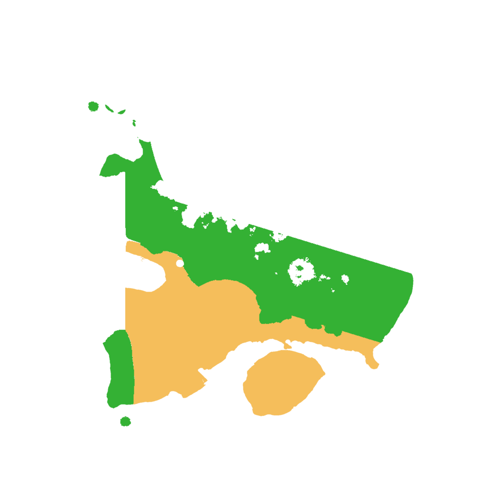 Biome Rust Map: Procedural Map, Size: 1970, Seed: 13825