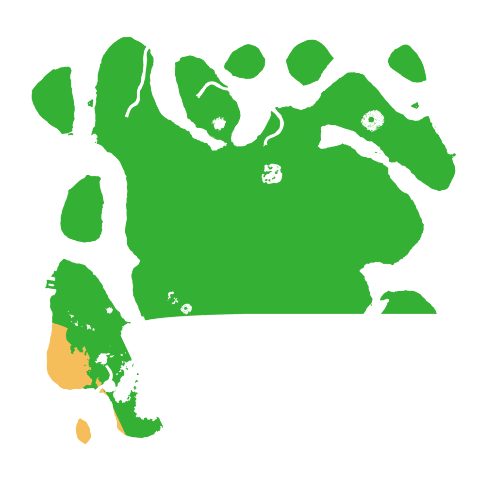 Biome Rust Map: Procedural Map, Size: 3550, Seed: 907707