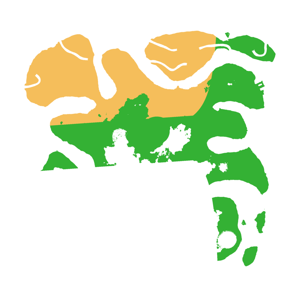 Biome Rust Map: Procedural Map, Size: 3000, Seed: 274923