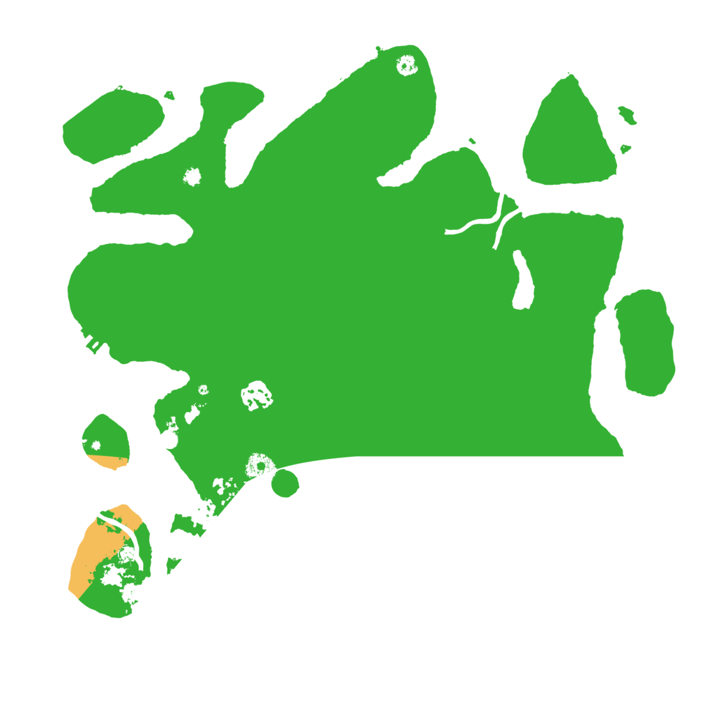 Biome Rust Map: Procedural Map, Size: 3550, Seed: 523070