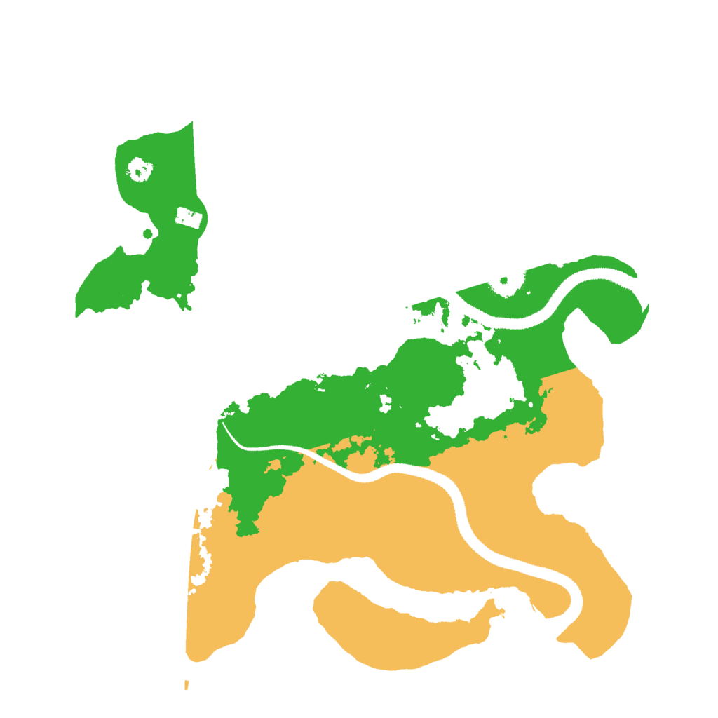 Biome Rust Map: Procedural Map, Size: 3000, Seed: 133713
