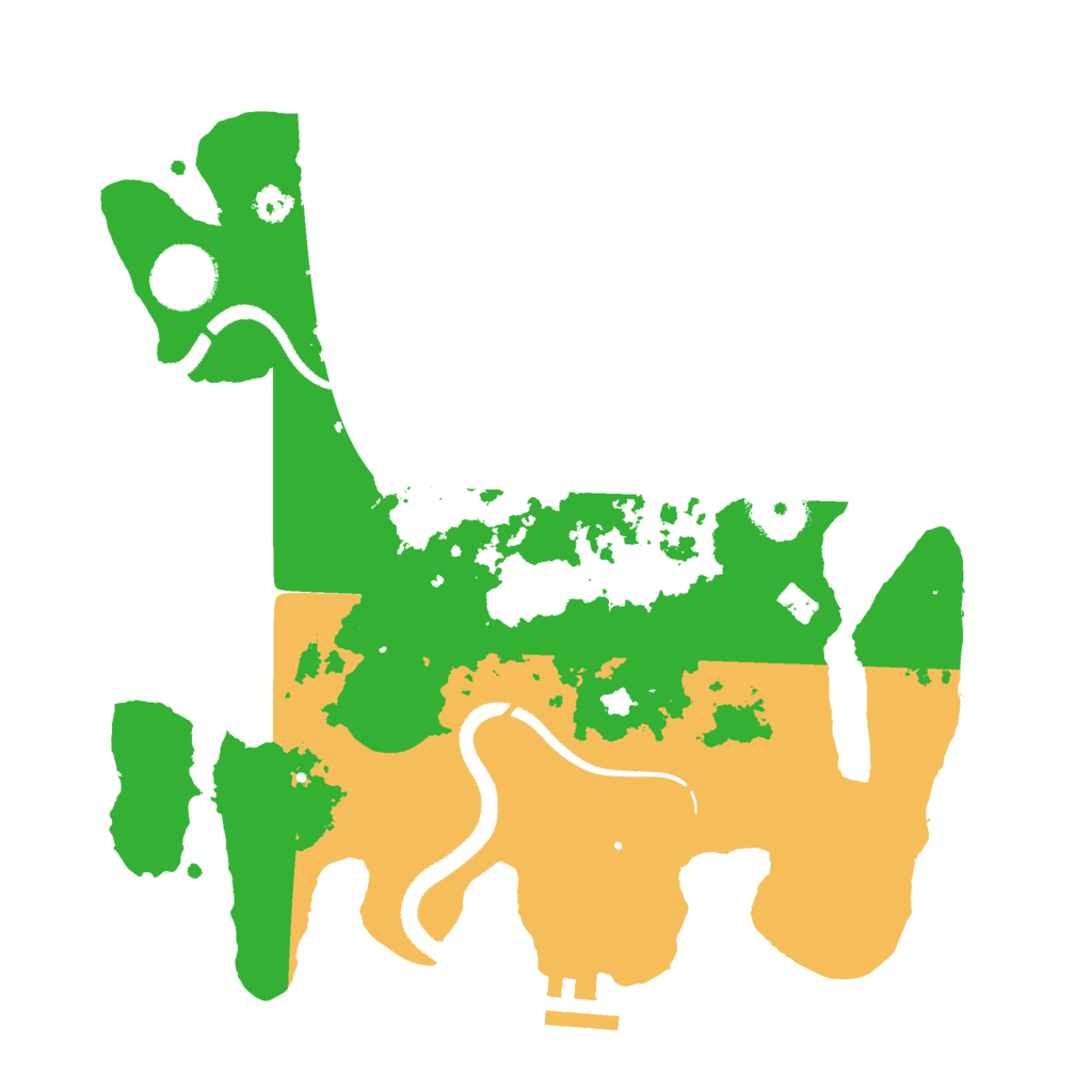 Biome Rust Map: Procedural Map, Size: 3000, Seed: 702152