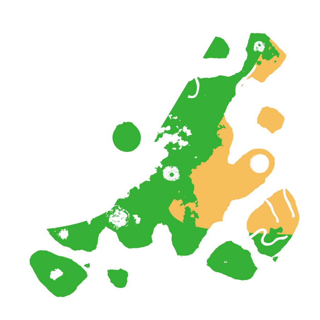 Biome Rust Map: Procedural Map, Size: 3000, Seed: 207930