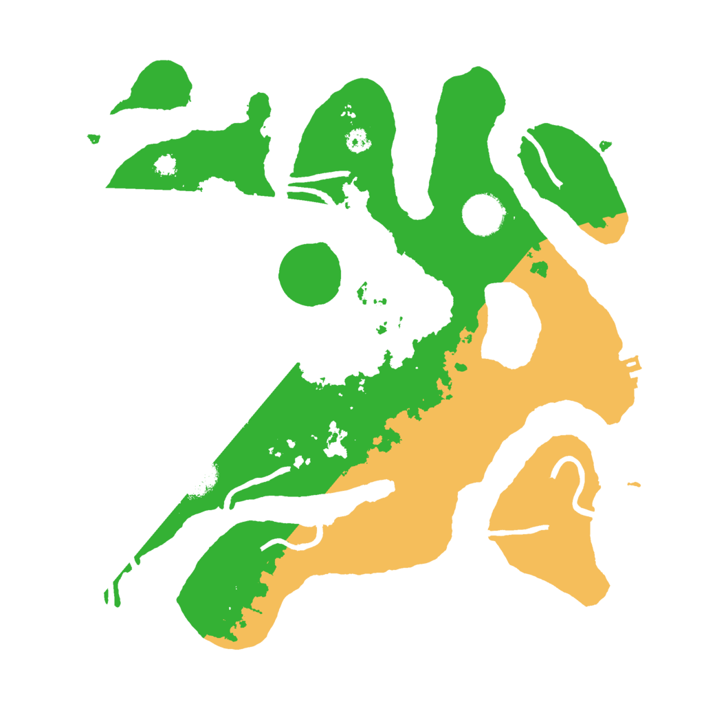 Biome Rust Map: Procedural Map, Size: 3000, Seed: 157040