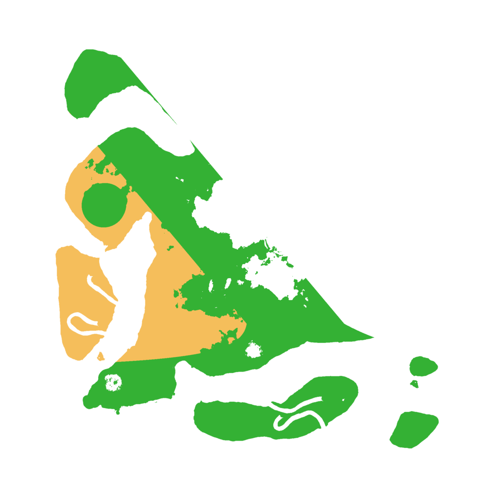 Biome Rust Map: Procedural Map, Size: 3000, Seed: 925132588