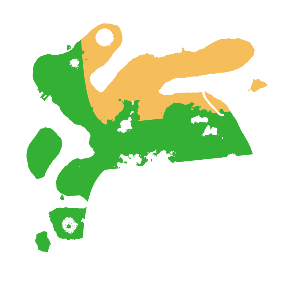 Biome Rust Map: Procedural Map, Size: 3000, Seed: 182988