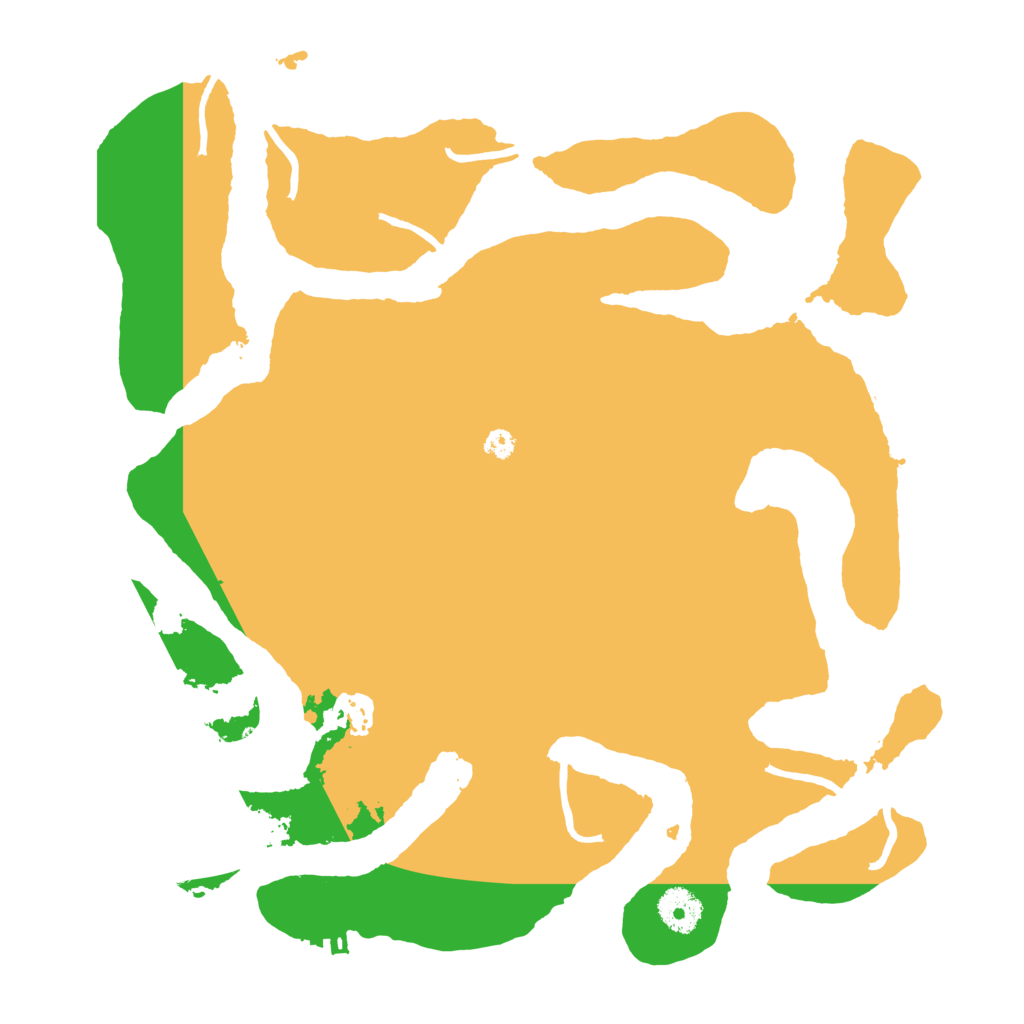 Biome Rust Map: Procedural Map, Size: 3550, Seed: 505231