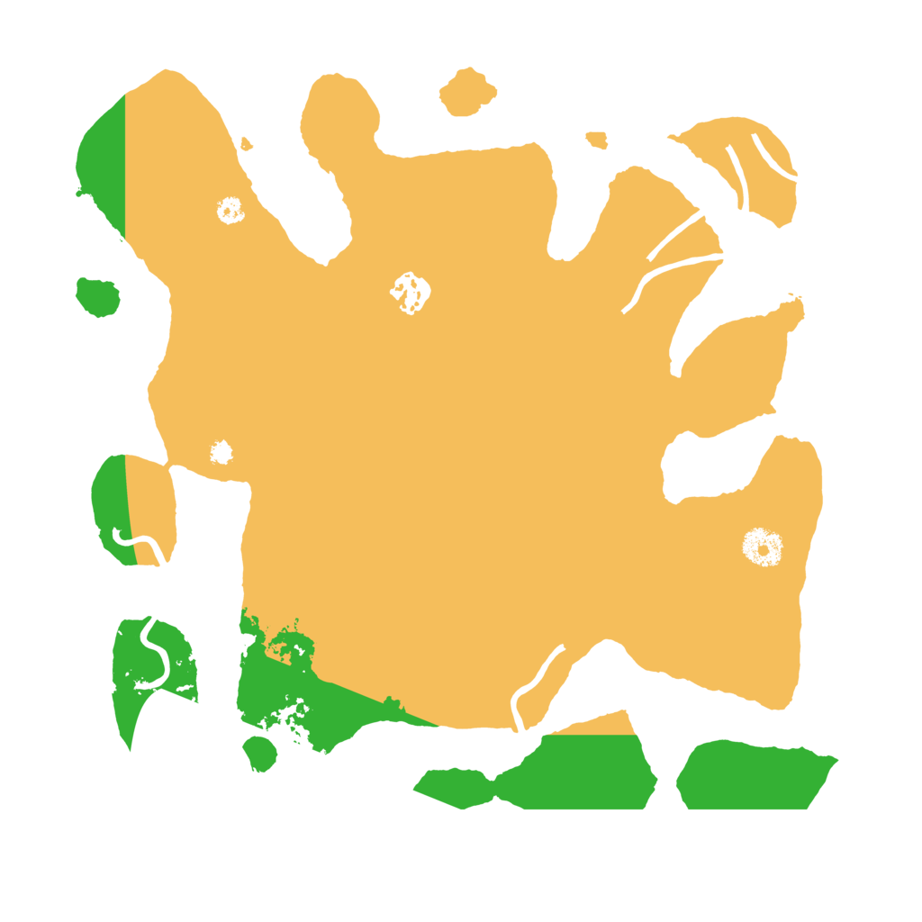 Biome Rust Map: Procedural Map, Size: 3496, Seed: 1456081634