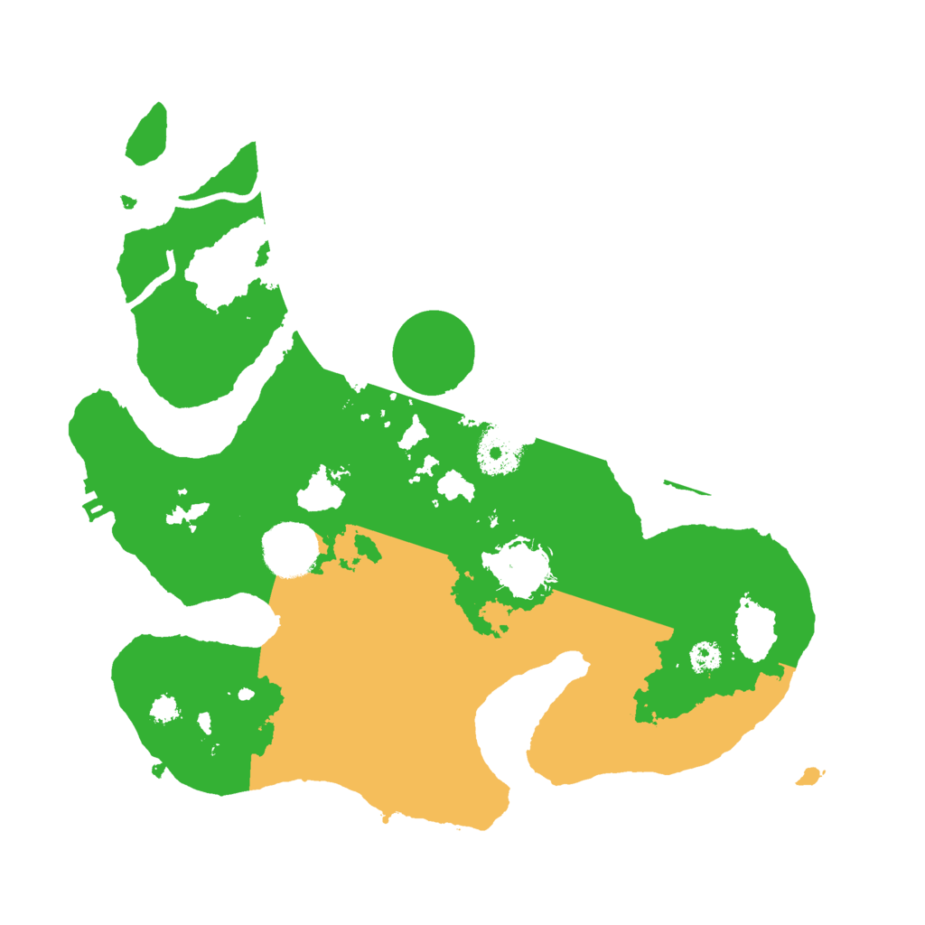 Biome Rust Map: Procedural Map, Size: 3000, Seed: 12387