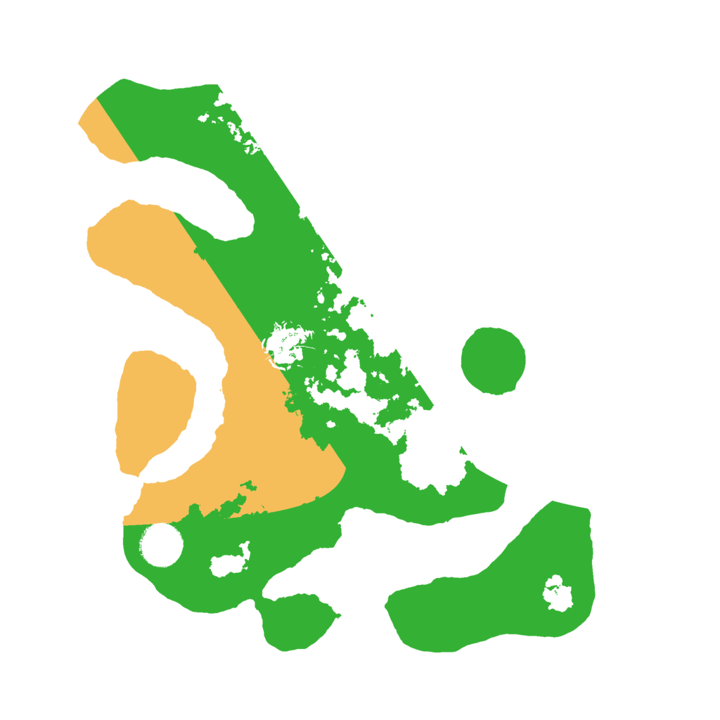 Biome Rust Map: Barren, Size: 3000, Seed: 1429273463