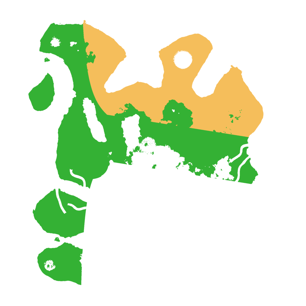 Biome Rust Map: Procedural Map, Size: 3000, Seed: 1511231001