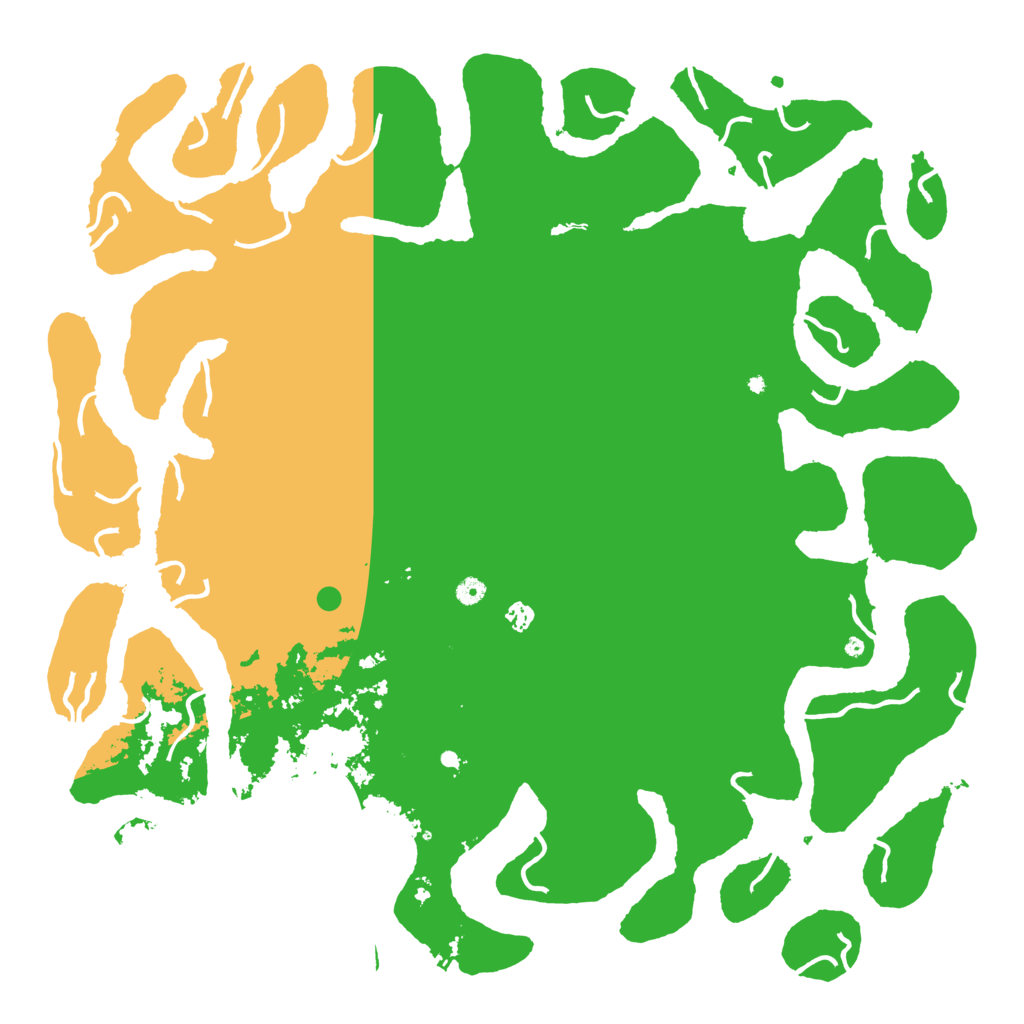 Biome Rust Map: Procedural Map, Size: 5500, Seed: 20212022