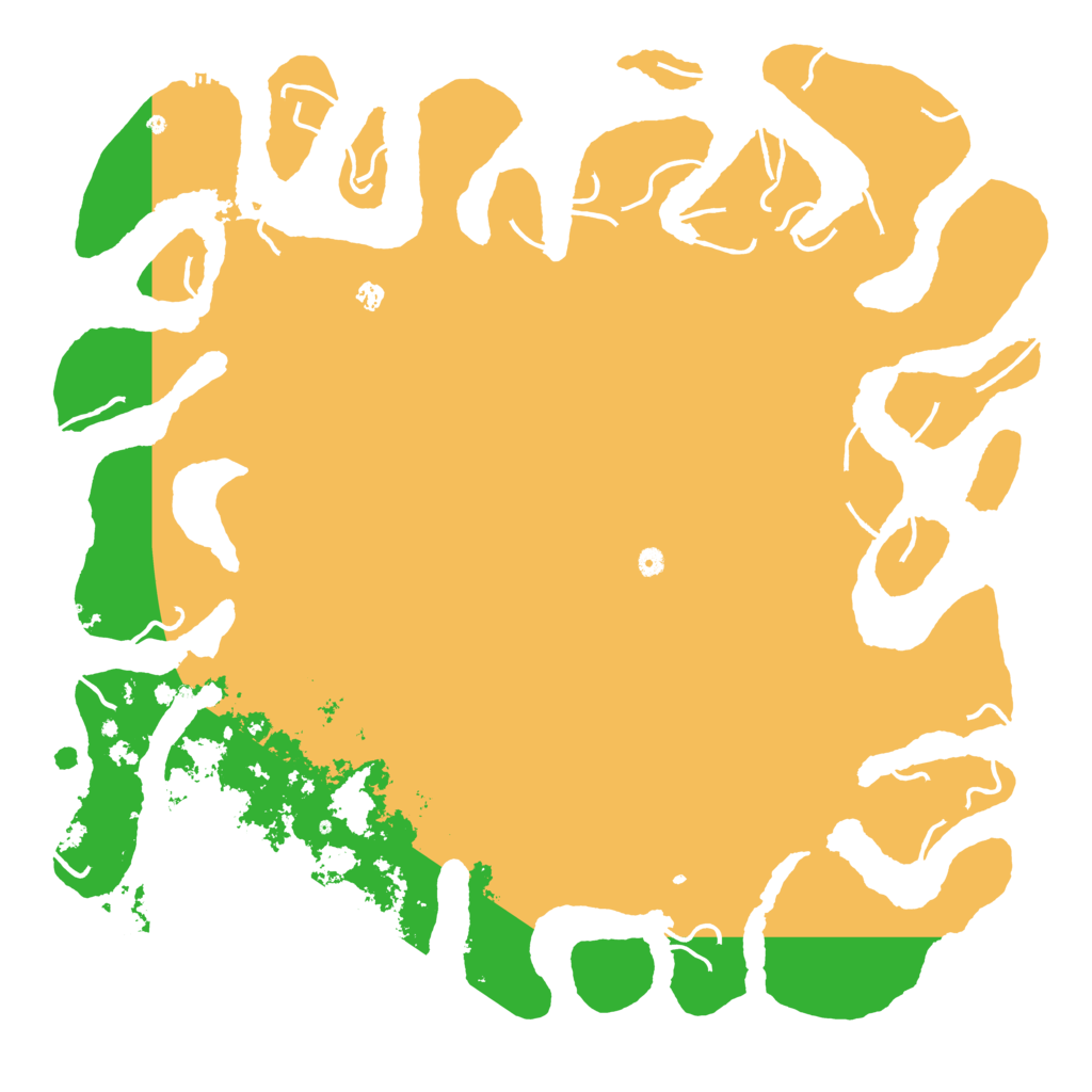 Biome Rust Map: Procedural Map, Size: 6000, Seed: 15245