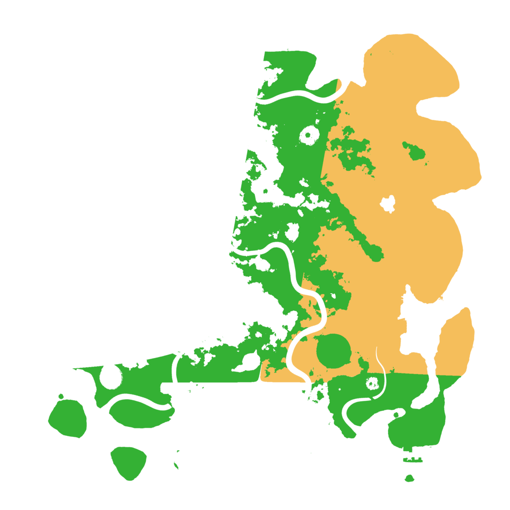 Biome Rust Map: Procedural Map, Size: 4000, Seed: 1552850352