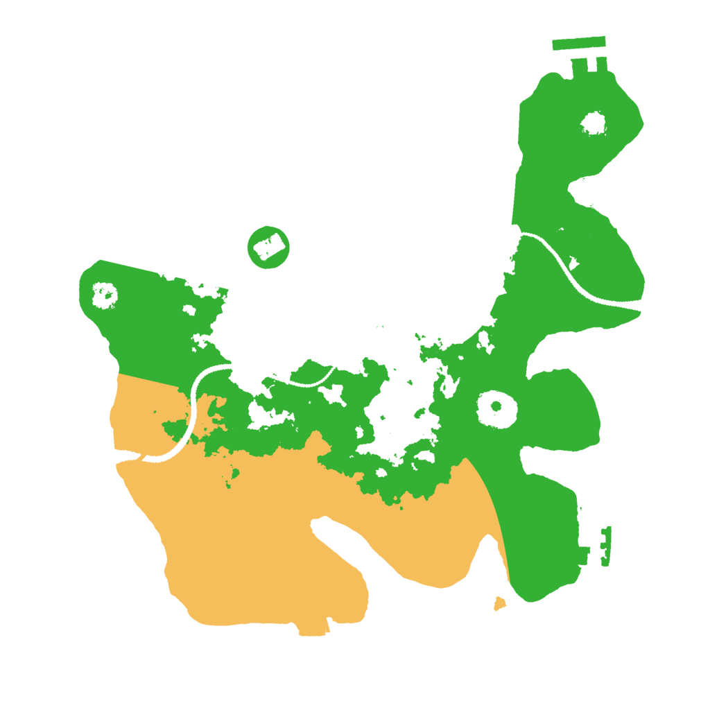 Biome Rust Map: Procedural Map, Size: 2700, Seed: 2029836