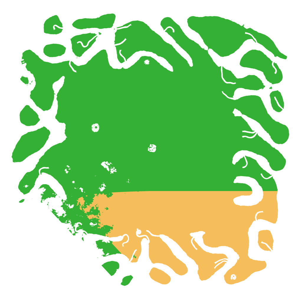 Biome Rust Map: Procedural Map, Size: 5500, Seed: 8657279