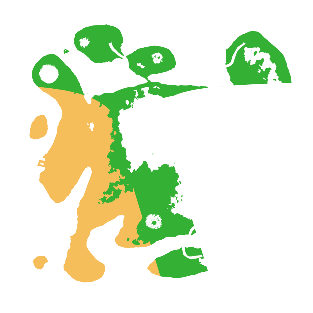 Biome Rust Map: Procedural Map, Size: 3000, Seed: 1480629791