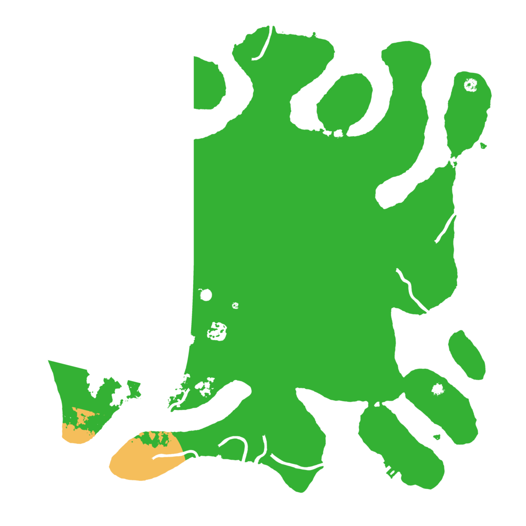 Biome Rust Map: Procedural Map, Size: 4000, Seed: 1840618200