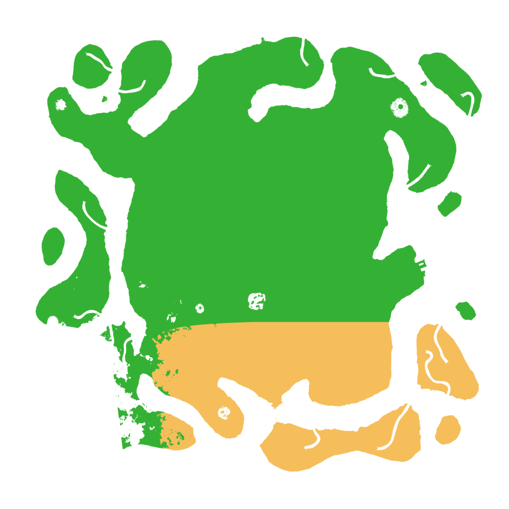 Biome Rust Map: Procedural Map, Size: 4200, Seed: 1831957164