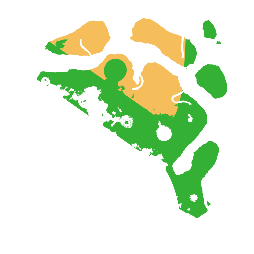 Biome Rust Map: Procedural Map, Size: 3000, Seed: 1636180300