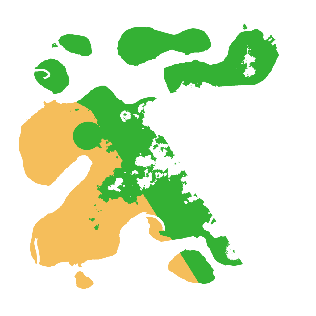 Biome Rust Map: Procedural Map, Size: 3000, Seed: 513217