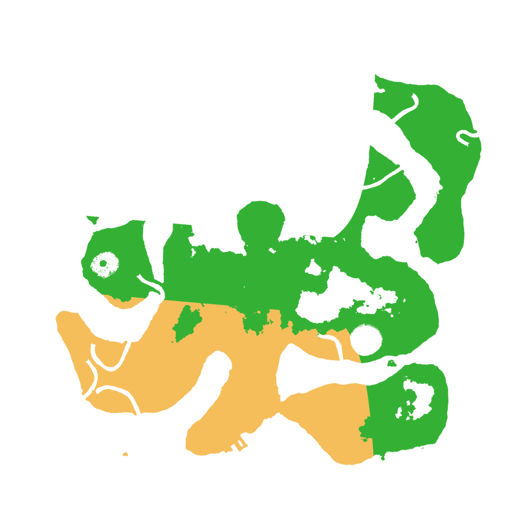 Biome Rust Map: Procedural Map, Size: 3000, Seed: 969932