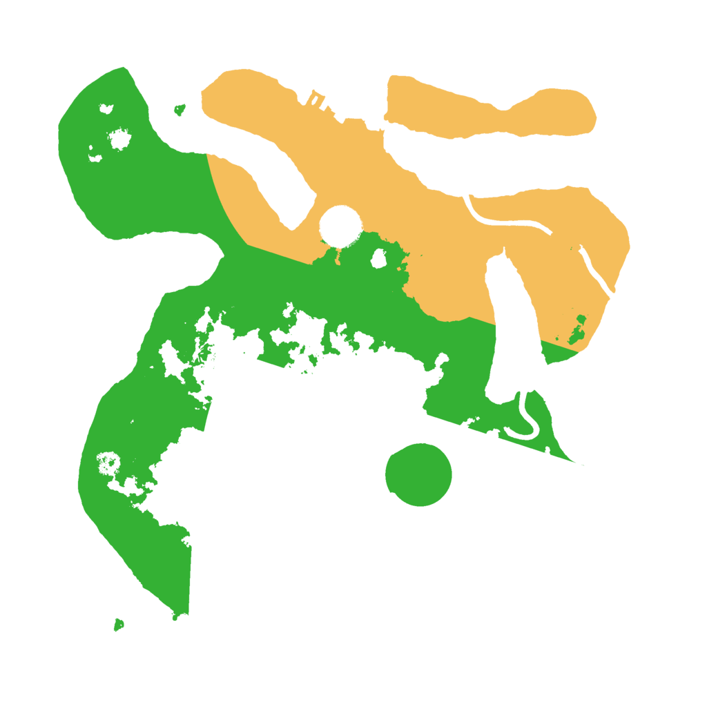 Biome Rust Map: Procedural Map, Size: 3000, Seed: 447648