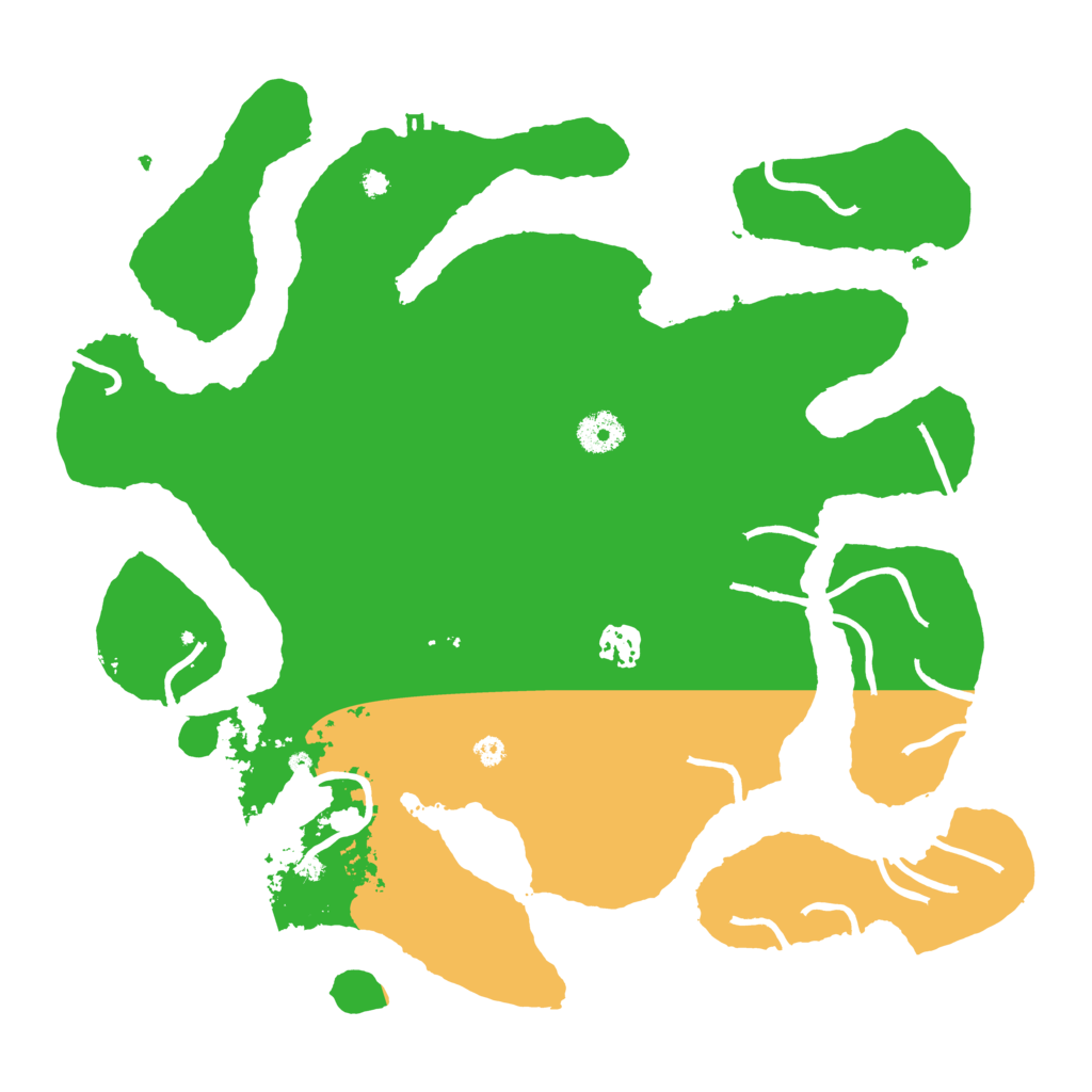 Biome Rust Map: Procedural Map, Size: 3750, Seed: 618425