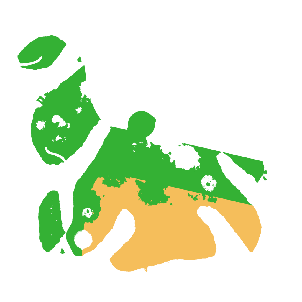 Biome Rust Map: Procedural Map, Size: 3000, Seed: 890936