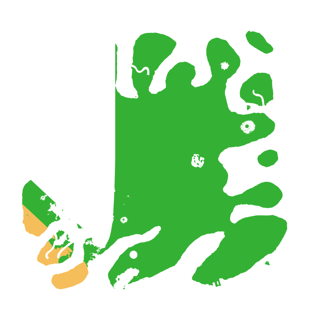 Biome Rust Map: Procedural Map, Size: 3500, Seed: 801