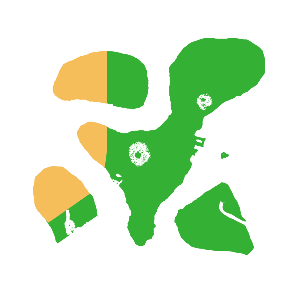 Biome Rust Map: Procedural Map, Size: 2000, Seed: 6161373