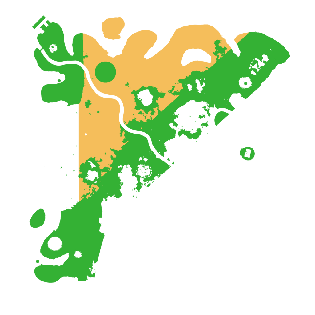 Biome Rust Map: Procedural Map, Size: 3950, Seed: 2109283329