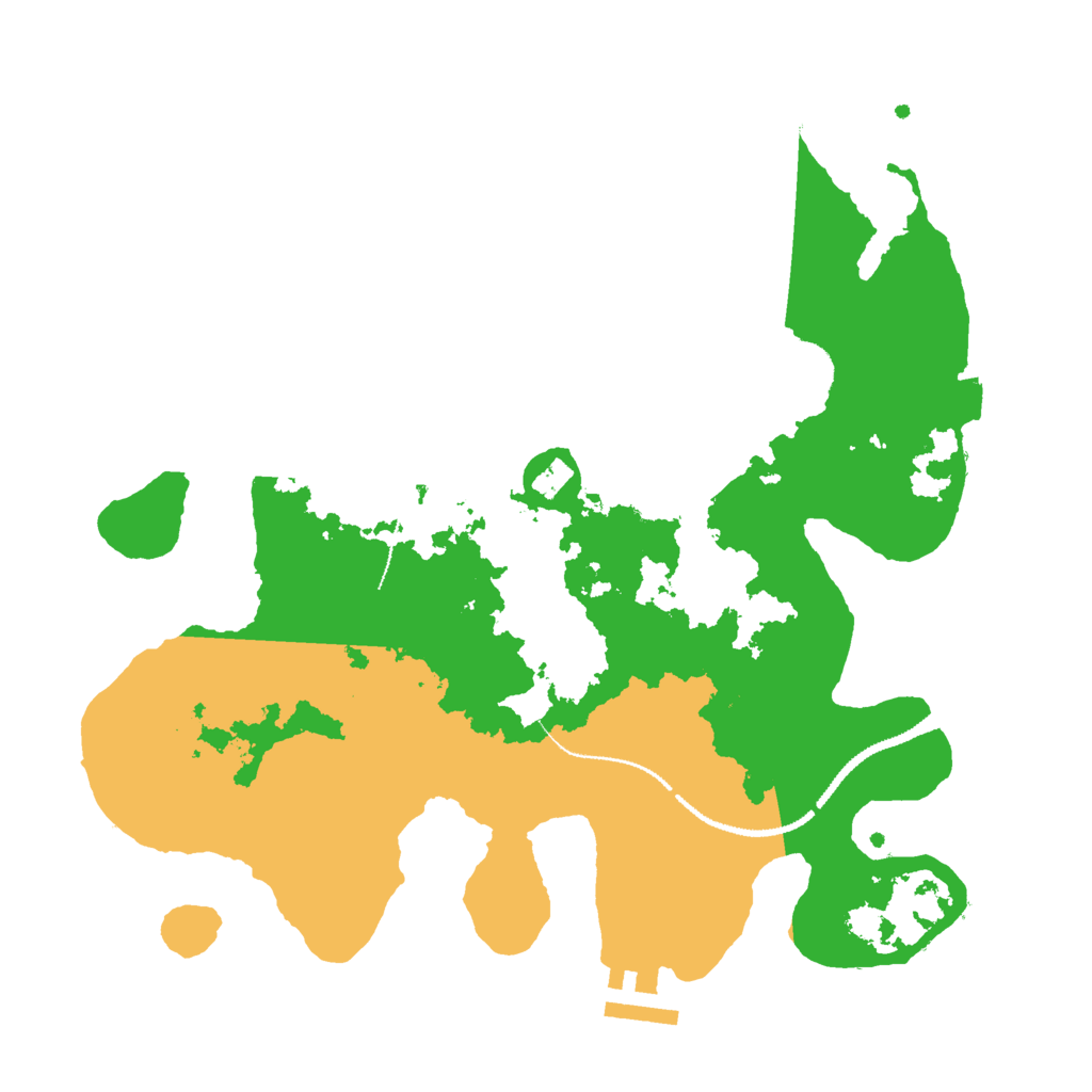 Biome Rust Map: Procedural Map, Size: 3000, Seed: 475046012