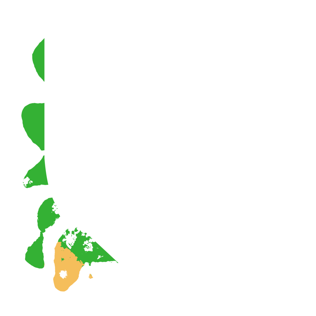 Biome Rust Map: Procedural Map, Size: 3500, Seed: 658105628