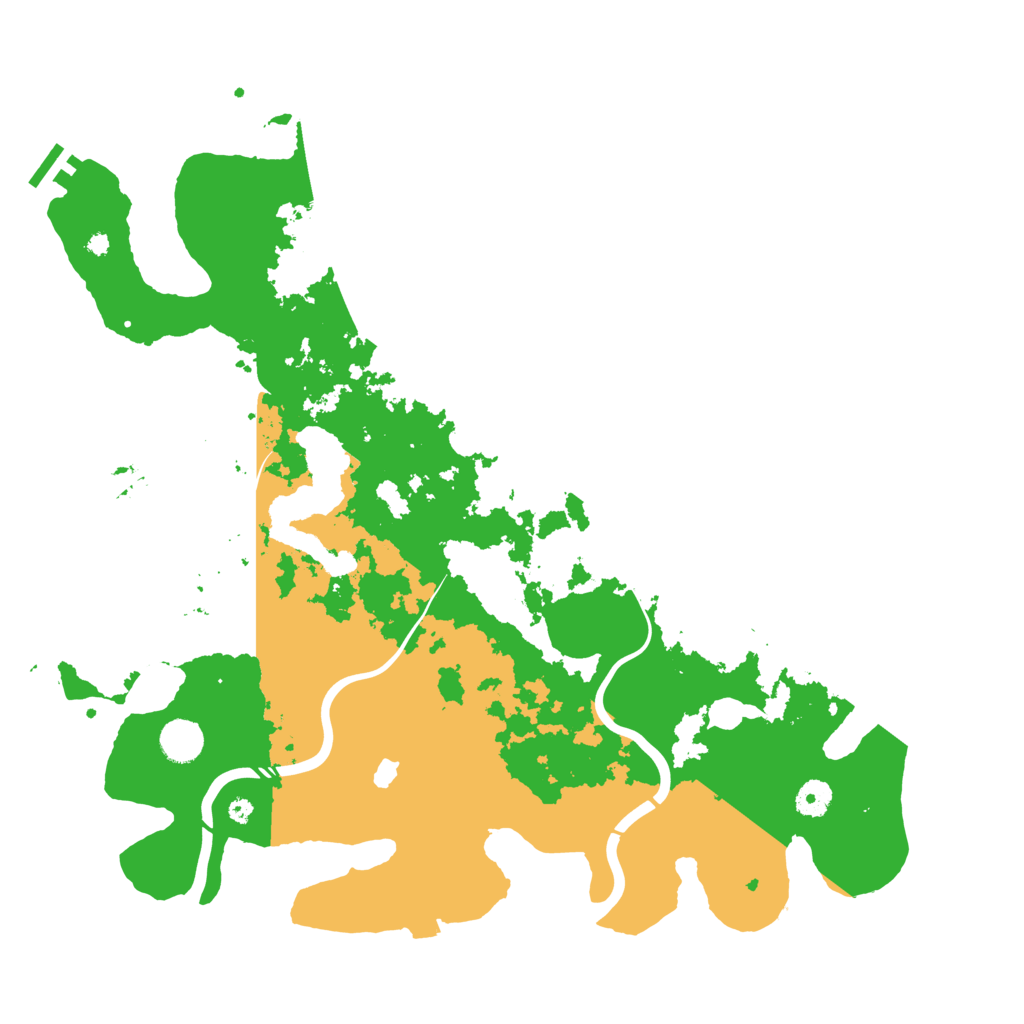 Biome Rust Map: Procedural Map, Size: 4250, Seed: 59358891