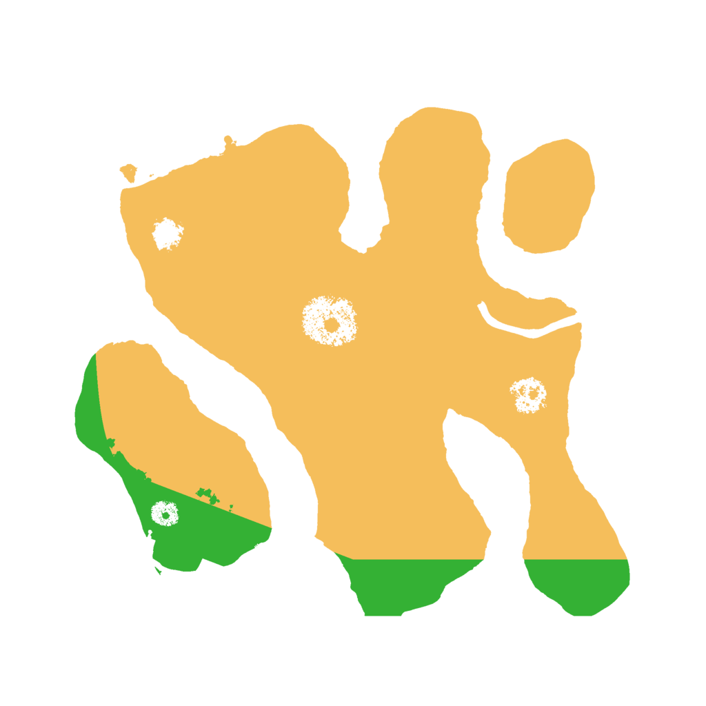 Biome Rust Map: Procedural Map, Size: 2000, Seed: 75623