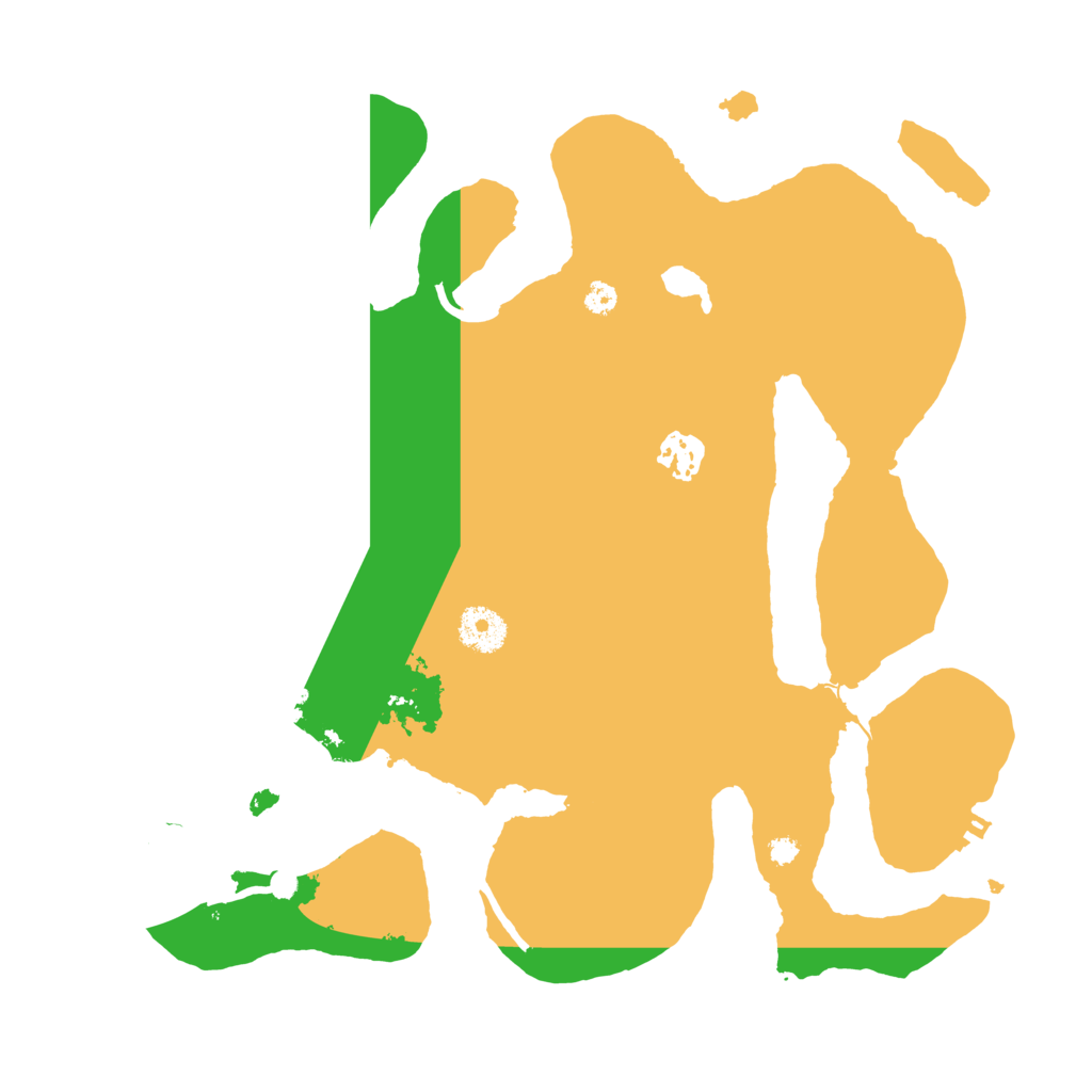 Biome Rust Map: Procedural Map, Size: 3500, Seed: 54365476