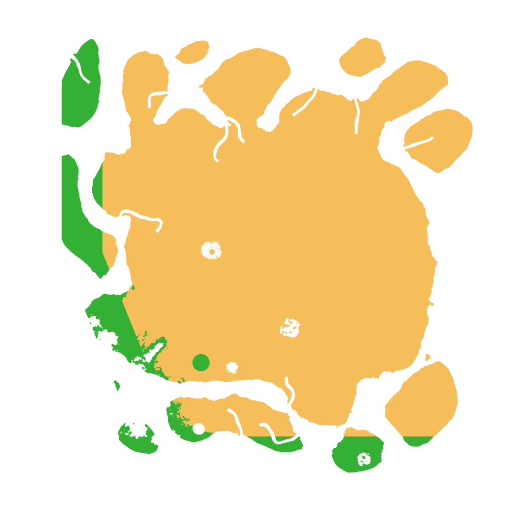 Biome Rust Map: Procedural Map, Size: 3900, Seed: 779291081