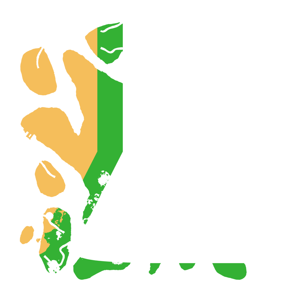 Biome Rust Map: Procedural Map, Size: 3500, Seed: 1050715490