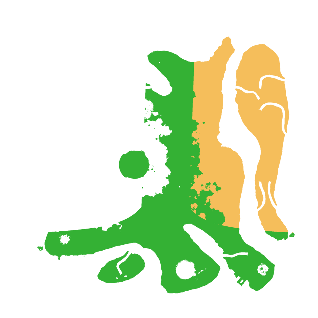 Biome Rust Map: Procedural Map, Size: 3000, Seed: 1305719143