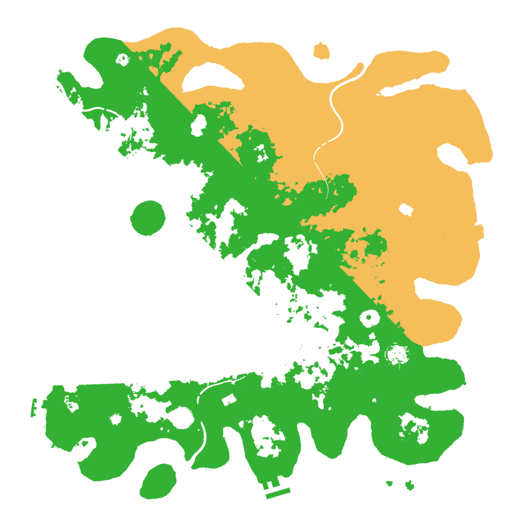 Biome Rust Map: Procedural Map, Size: 4250, Seed: 8484360