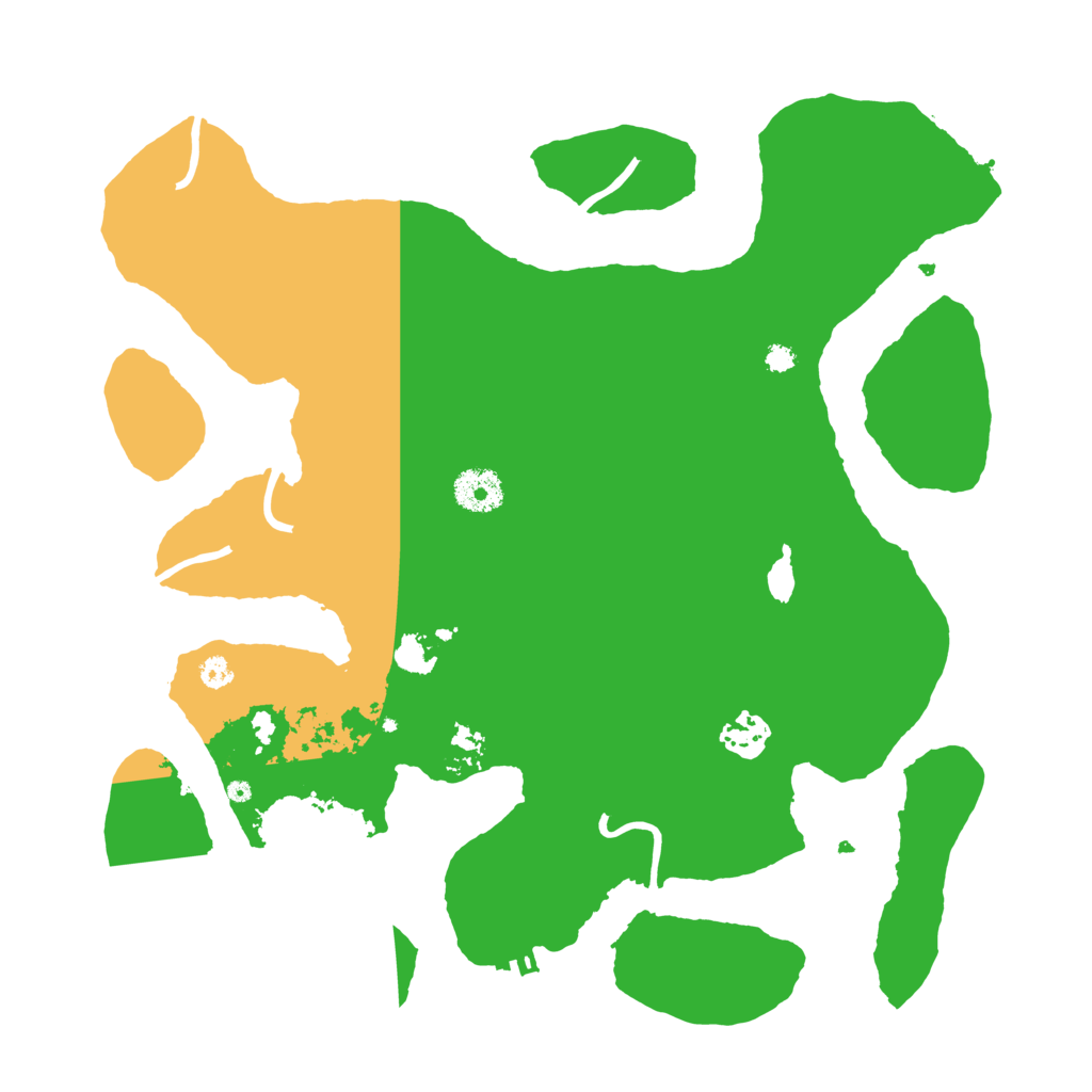 Biome Rust Map: Procedural Map, Size: 3500, Seed: 363224256