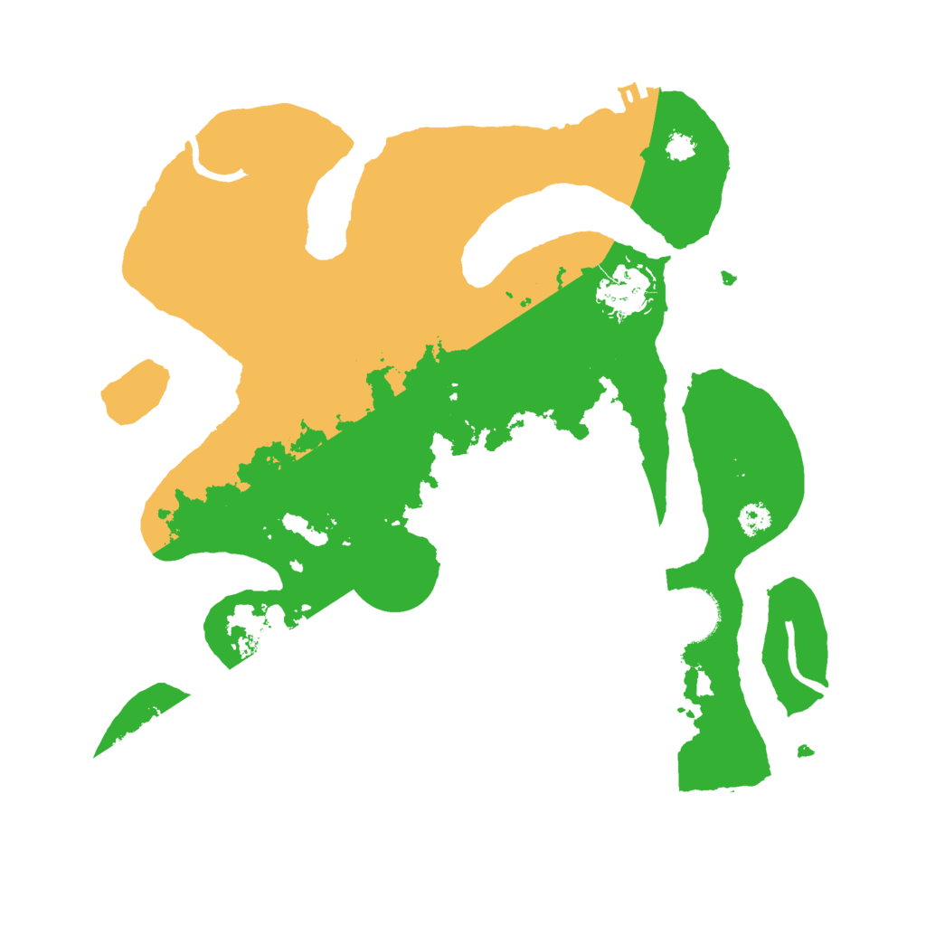 Biome Rust Map: Procedural Map, Size: 3000, Seed: 30603