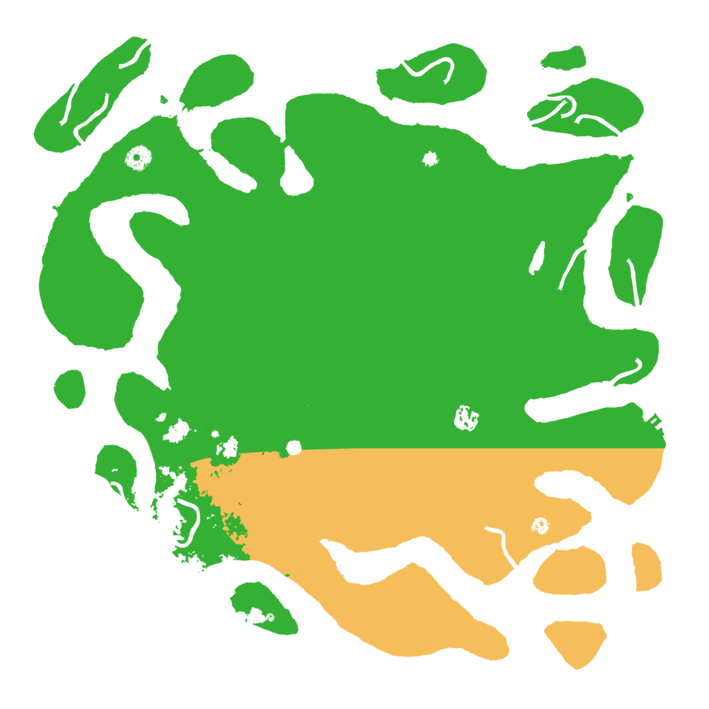 Biome Rust Map: Procedural Map, Size: 4250, Seed: 18954