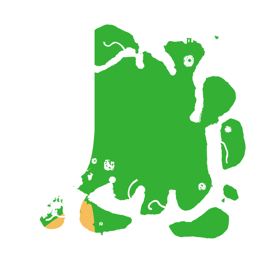 Biome Rust Map: Procedural Map, Size: 3500, Seed: 2122021