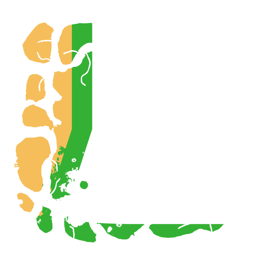 Biome Rust Map: Procedural Map, Size: 4500, Seed: 320526759
