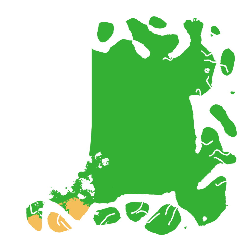 Biome Rust Map: Procedural Map, Size: 5000, Seed: 75964