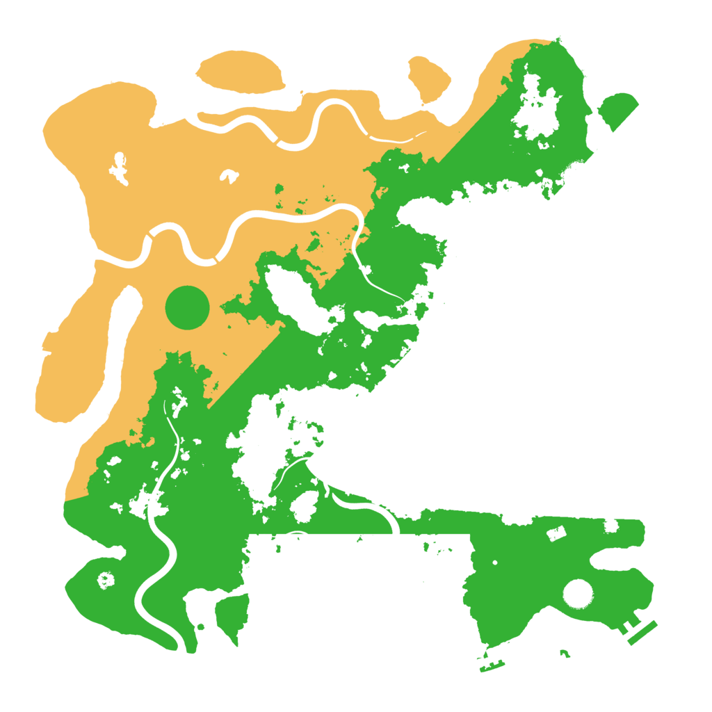 Biome Rust Map: Procedural Map, Size: 4250, Seed: 1893397513