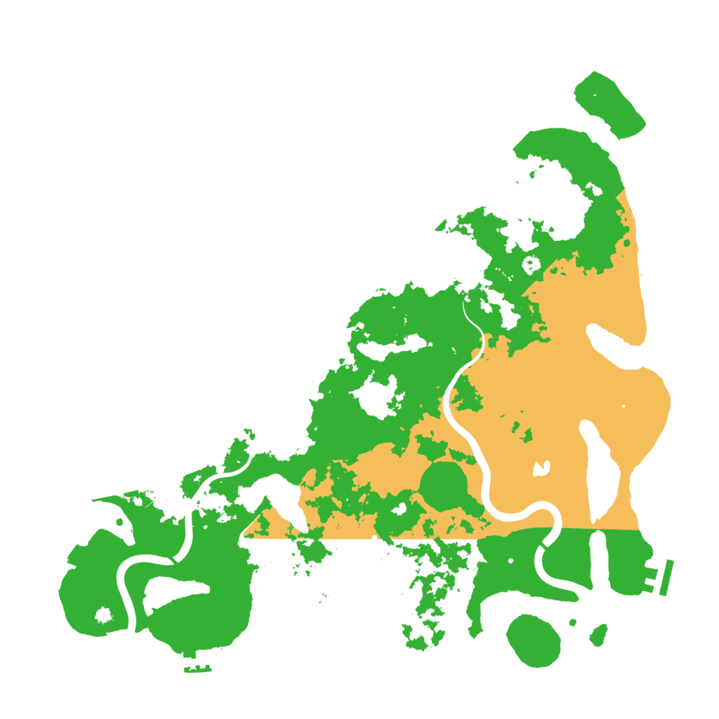 Biome Rust Map: Procedural Map, Size: 4000, Seed: 1357924680