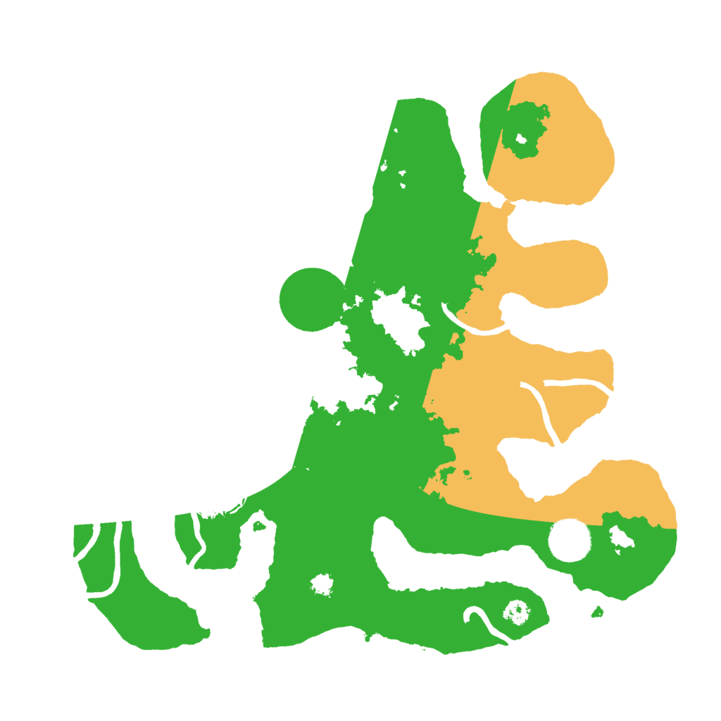 Biome Rust Map: Procedural Map, Size: 3000, Seed: 851871